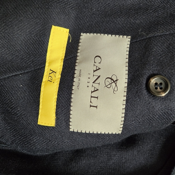 🇮🇹Canali Kei Loro Piana Cashmere Blend Sport Coat - Picture 8 of 13
